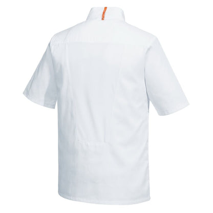 C739 Chef's Mesh Air Pro Asymmetrical Jacket S/S