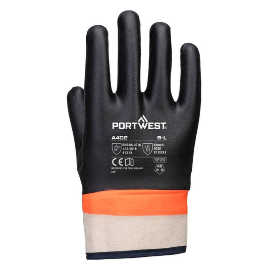 A402 Grip PVC Sandy Double Dipped Glove