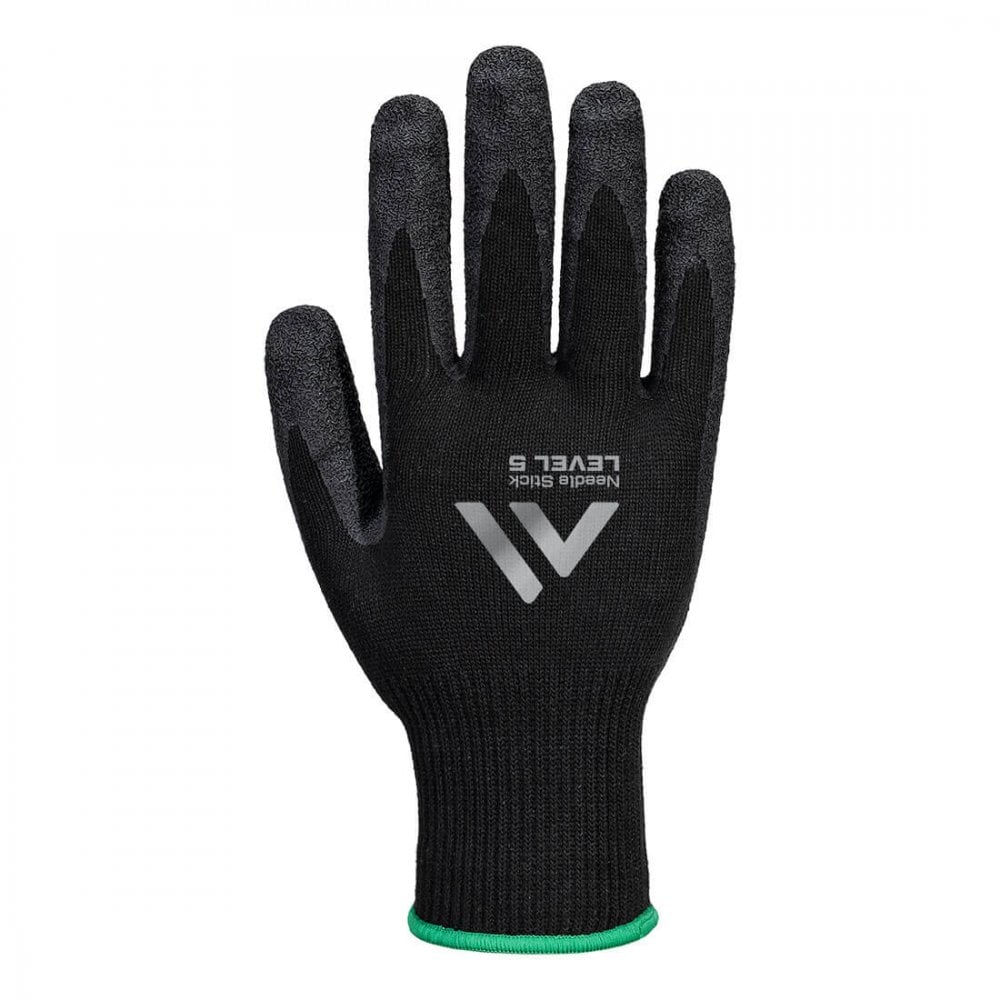 A793 Needle Resistant  F10 Latex Crinkle Glove