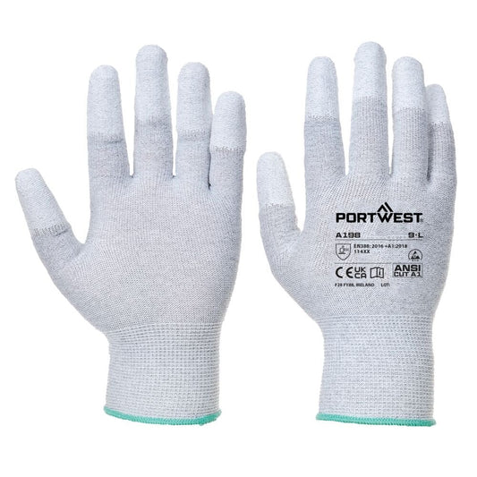 AB198 ESD 13 PU Fingertip Essential Multipack (Pk12)