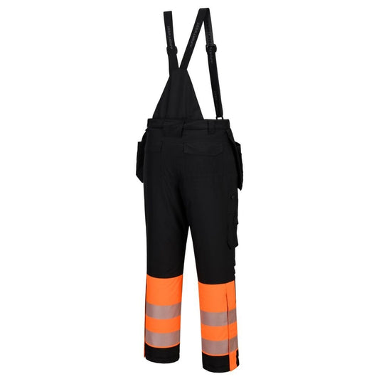 DX437 DX4 Hi-Vis Class 1 Winter Bib and Brace