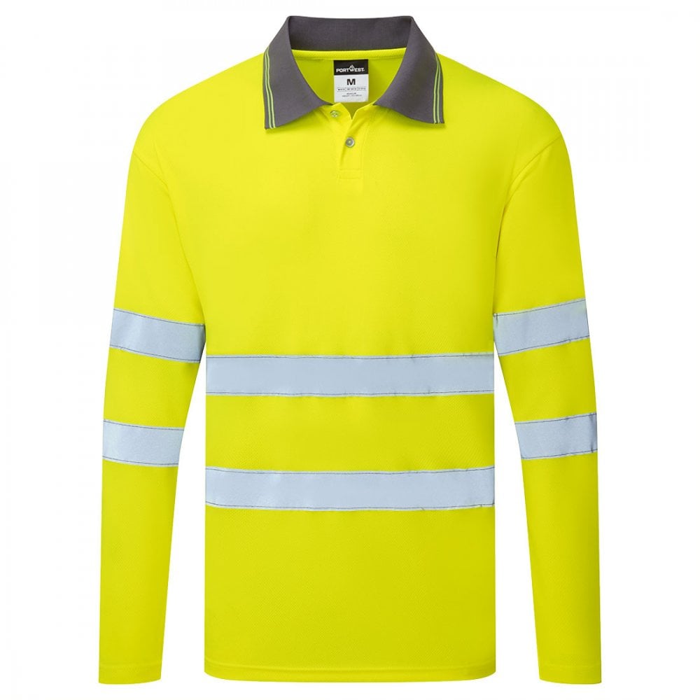 ES277 ES1 Essential Hi-Vis Polo Shirt L/S