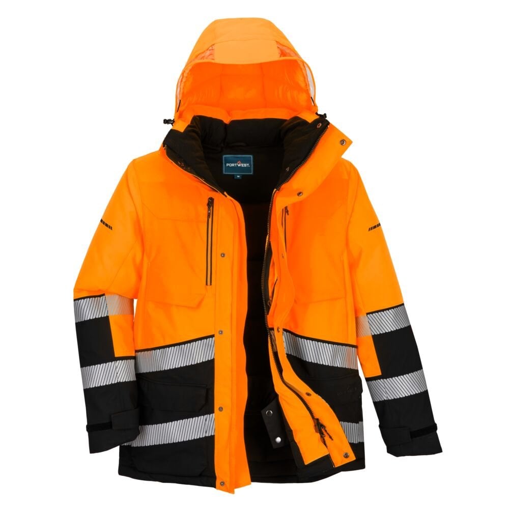 EV401 EV4 Hi-Vis Expedition Parka Jacket