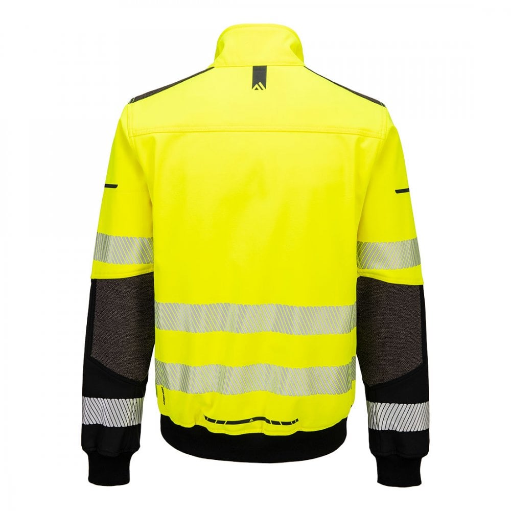 EV468 EV4 Hi-Vis Softshell Bomber (3L)