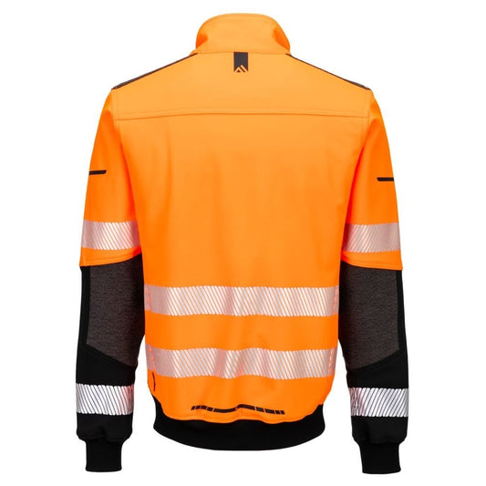 EV468 EV4 Hi-Vis Softshell Bomber (3L)