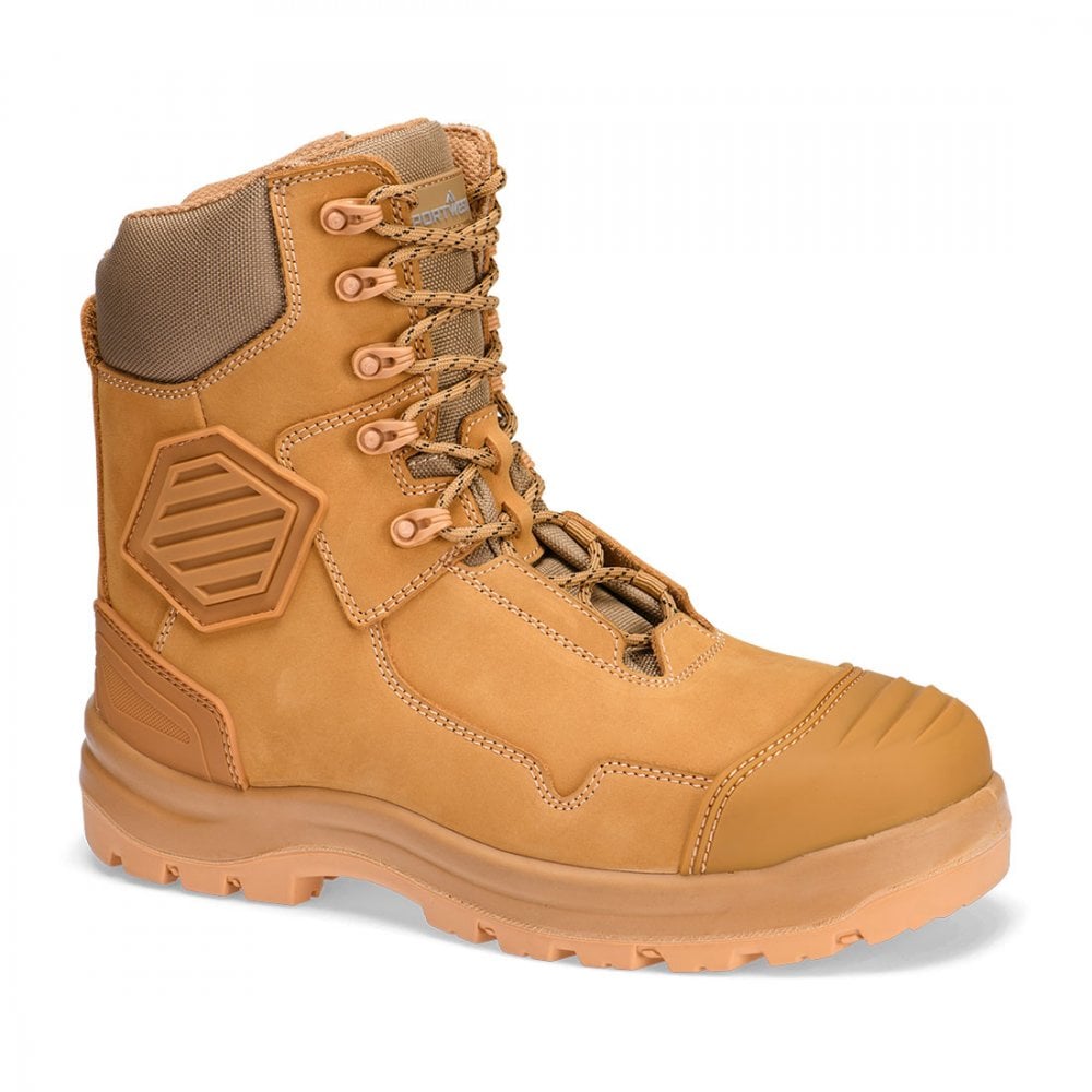 FD22 Composite Leather Shin Boot S3S HRO FO SC HI CI AN LG SR