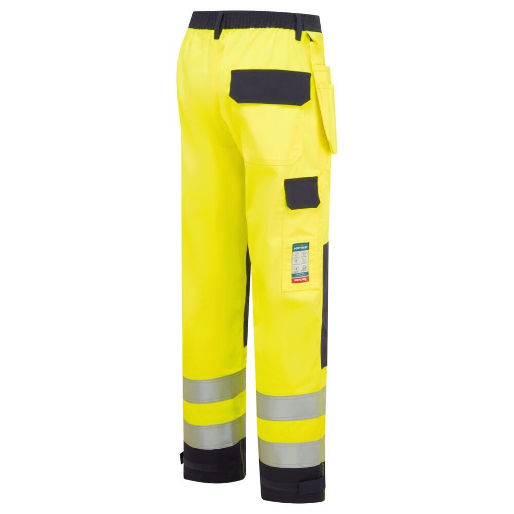 FR440 Bizflame Work Hi-Vis Contrast FR Holster Trousers