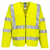 FR616 Bizflame Hi-Vis FR Long Sleeve Zip Vest
