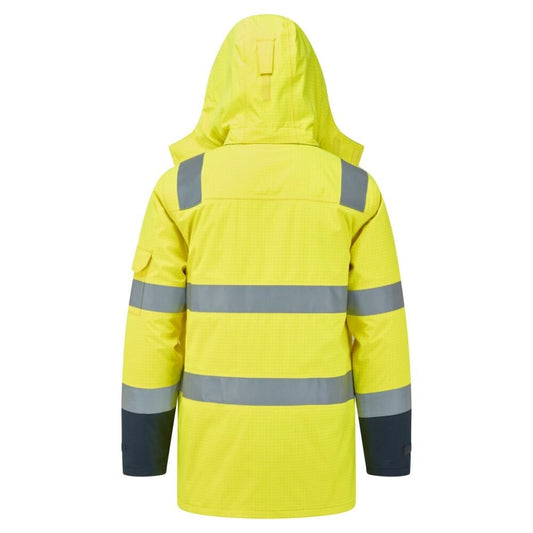 FR617 Bizflame Rain+ Hi-Vis Multi-Norm Contrast FR Winter Jacket