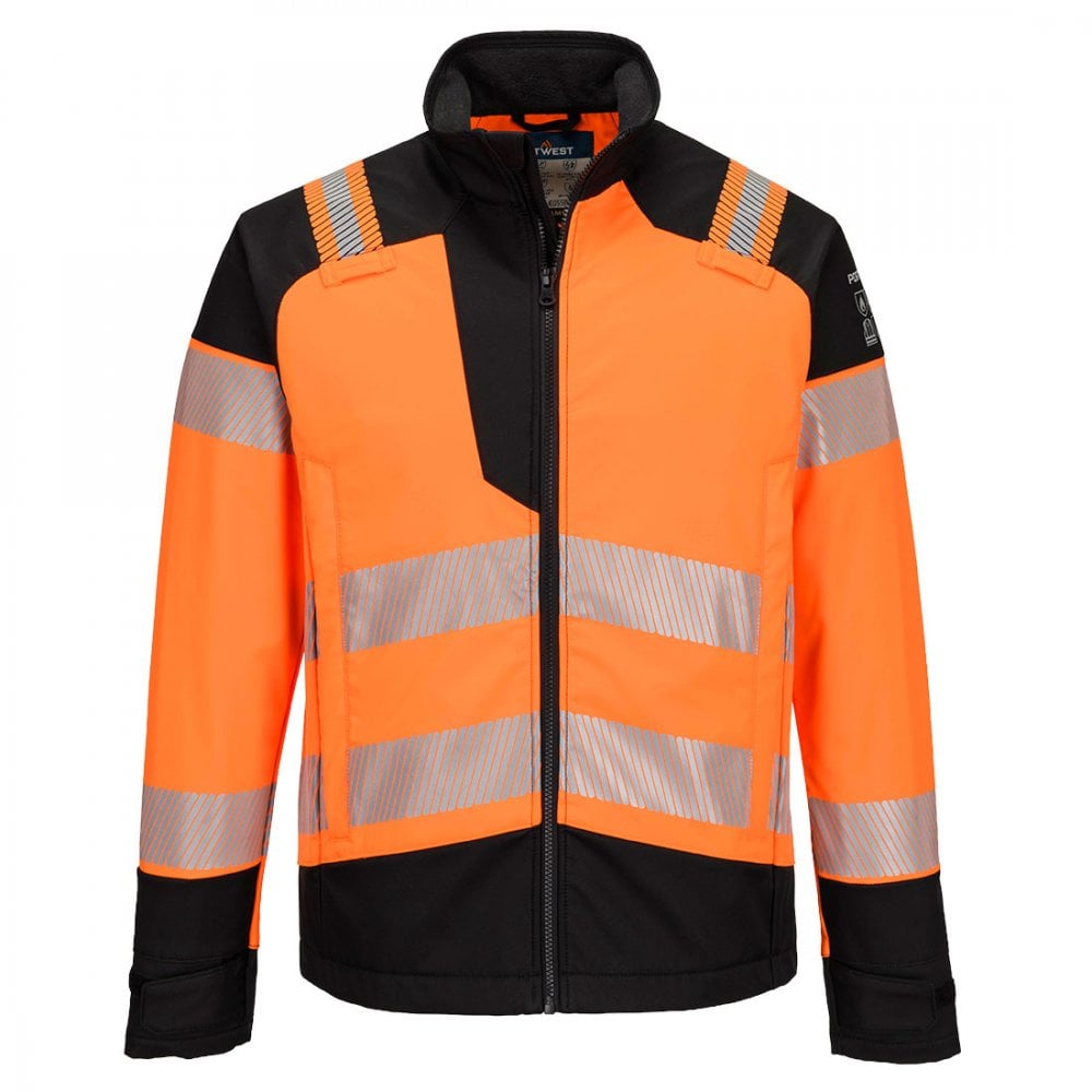FR718 PW3 Modaflame Softshell Hi-Vis Multi-Norm FR Jacket