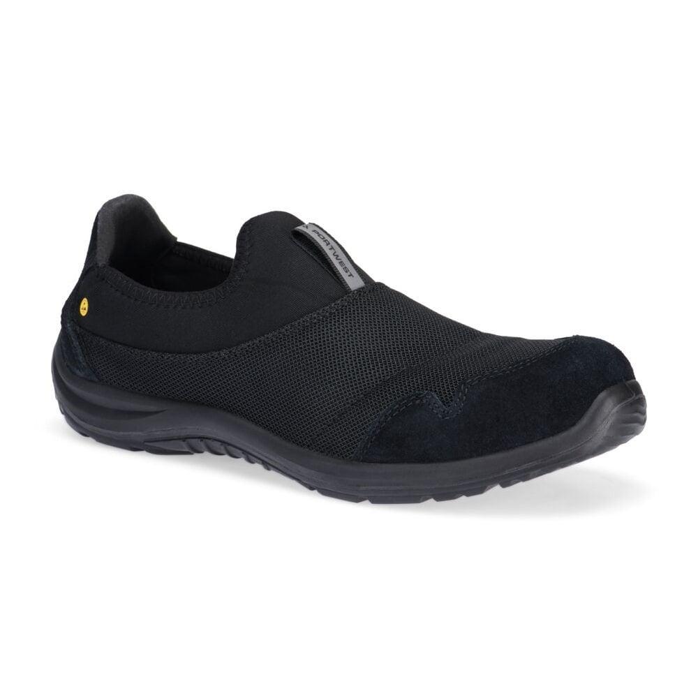 FT55 Steel Textile Slip On Shoe S1P SR FO ESD UK6.5 - EU40 - US7.5 Black *One Size Only - Outlet Store*