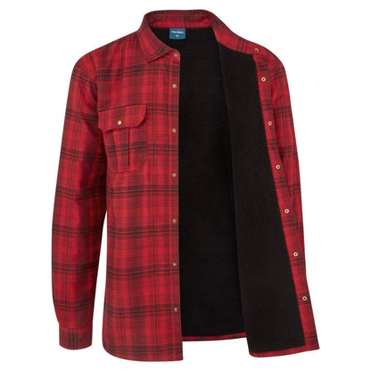 KA313 KA3 Sherpa Lined Check Shirt