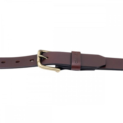A0006303 Womens Bridle Leather Buckle Belt