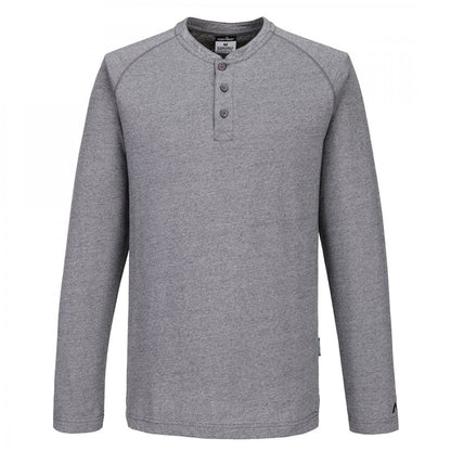 KA370 KA3 Henley T-Shirt L/S