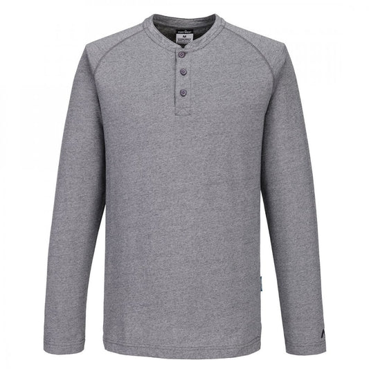 KA370 KA3 Henley T-Shirt L/S