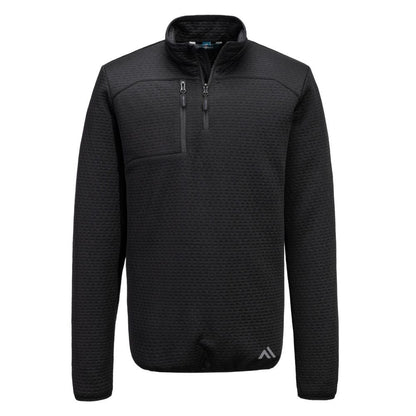 KX376 KX3 Sport Textured 1/4 Zip Sweatshirt