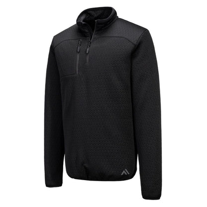 KX376 KX3 Sport Textured 1/4 Zip Sweatshirt