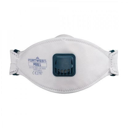 P261 Trifold Valved Dolomite FFP2 Respirator (Pk10)