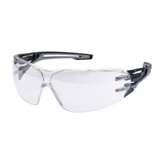 PR01 Anthracite Wraparound Safety Glasses