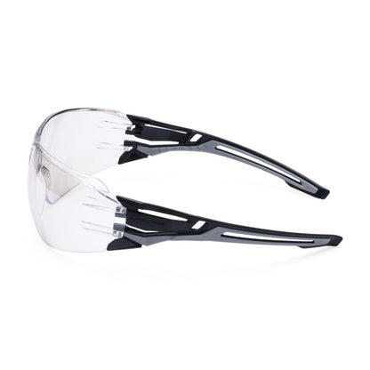 PR01 Anthracite Wraparound Safety Glasses