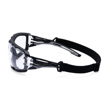 PR02 Anthracite Wraparound Plus Safety Glasses