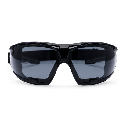 PR02 Anthracite Wraparound Plus Safety Glasses