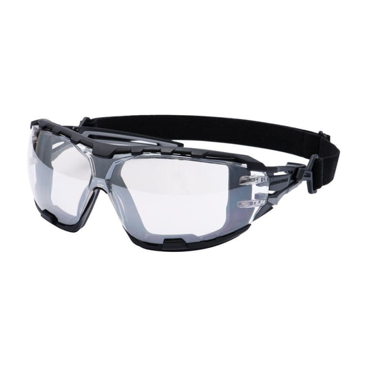 PR02 Anthracite Wraparound Plus Safety Glasses