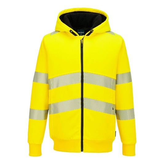 PW321 PW321 Hi-Vis Zipped Winter Hoodie