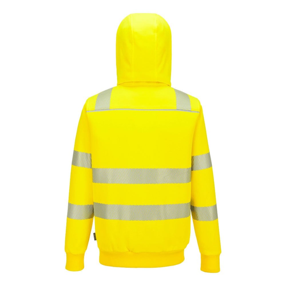 PW321 PW321 Hi-Vis Zipped Winter Hoodie