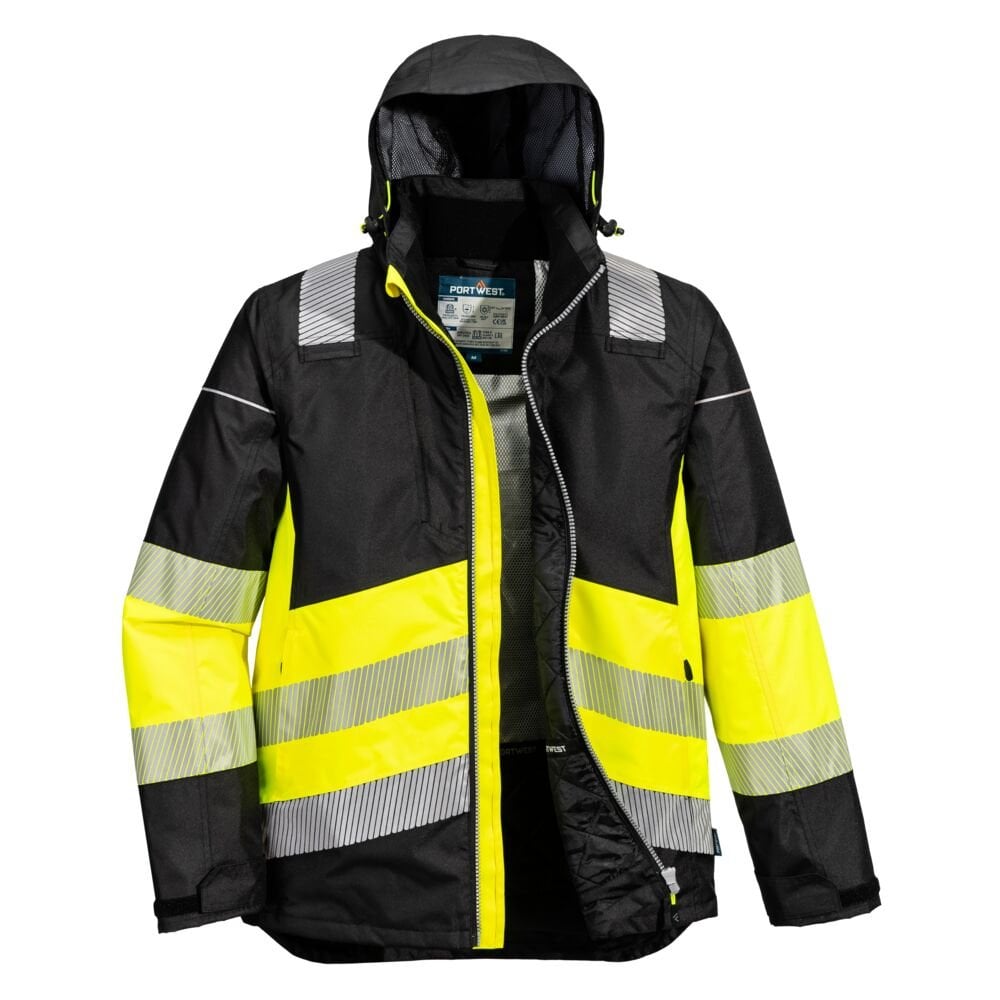 PW364 PW3 Hi-Vis Class 1 Winter Jacket