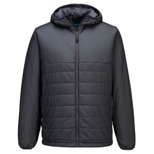 S608 Professional Hooded Insulated Baffle Jacket