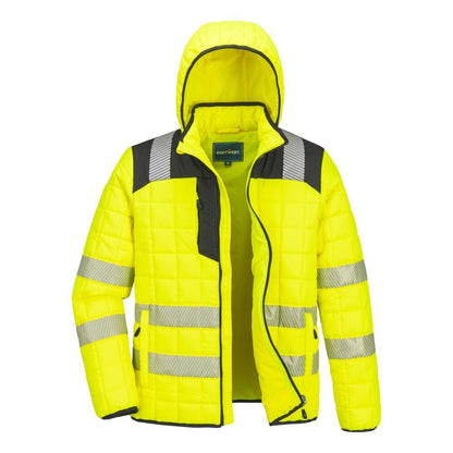 T165 PW3 Hi-Vis Square Baffle Jacket