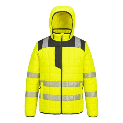 T165 PW3 Hi-Vis Square Baffle Jacket