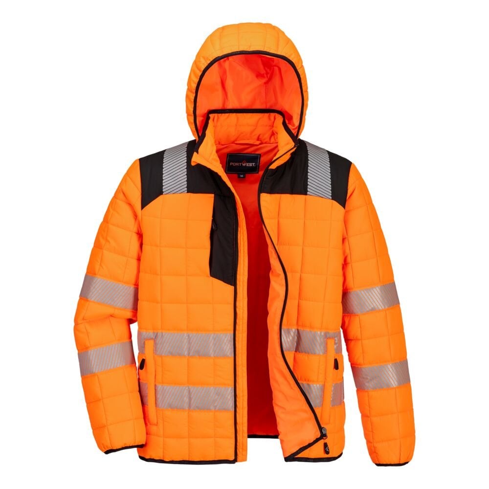 T165 PW3 Hi-Vis Square Baffle Jacket