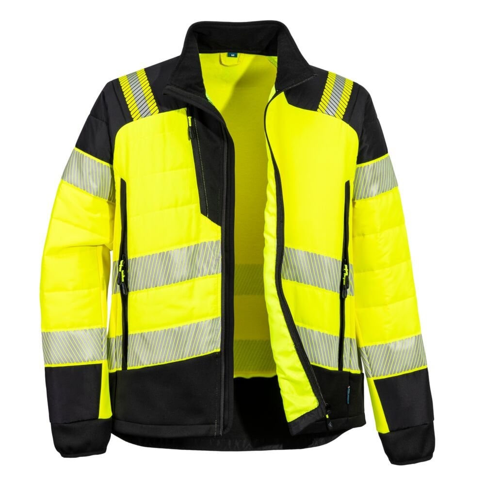 T170  PW3 Hi-Vis Hybrid Baffle Jacket