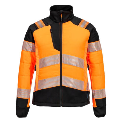 T171 PW3 Hi-Vis Women's Hybrid Baffle Jacket
