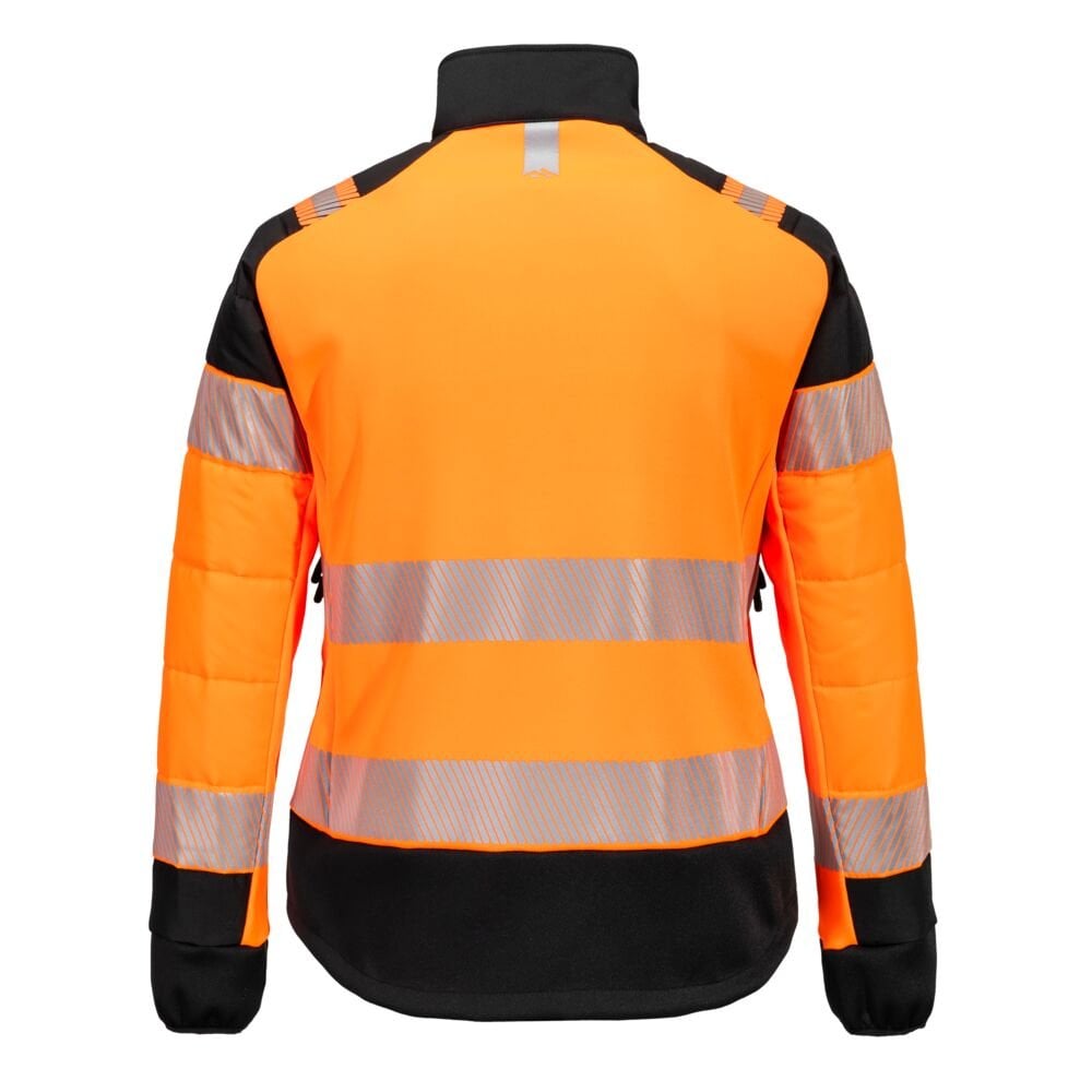 T171 PW3 Hi-Vis Women's Hybrid Baffle Jacket