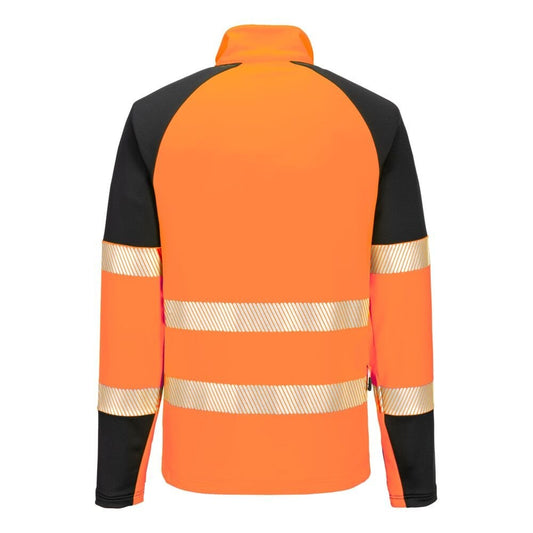 T172 PW3 Hi-Vis 1/4 Zip Sweatshirt
