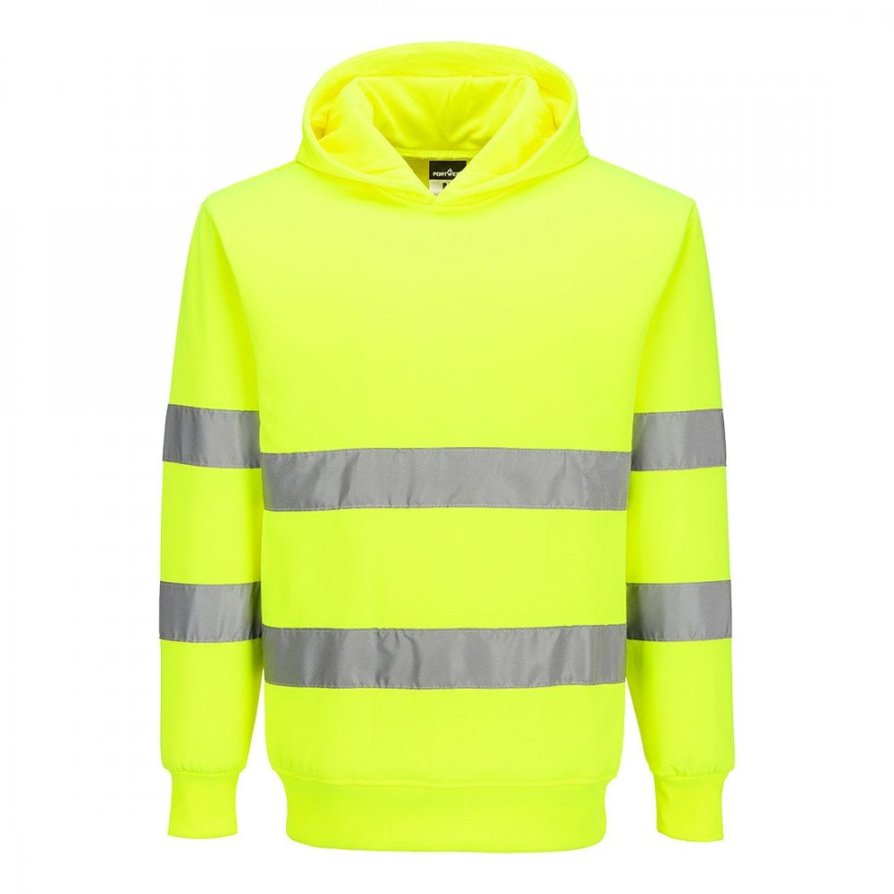 ES304 ES1 Essential Hi-Vis Hooded Sweatshirt