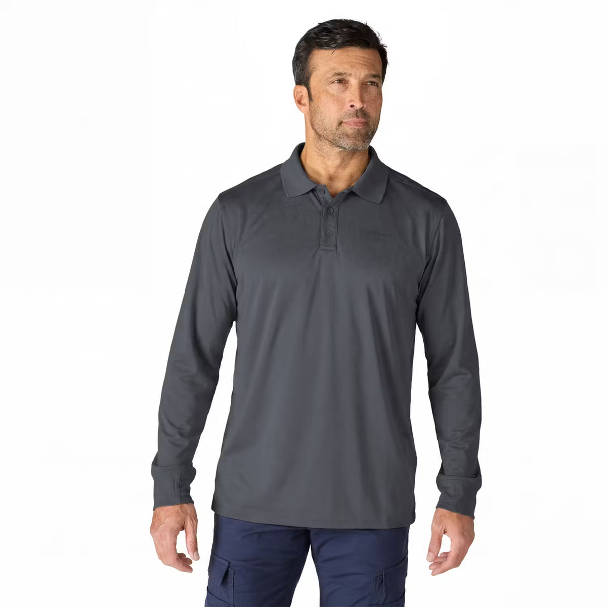 Carhartt Force Sun Defender™ Relaxed LS Logo Polo